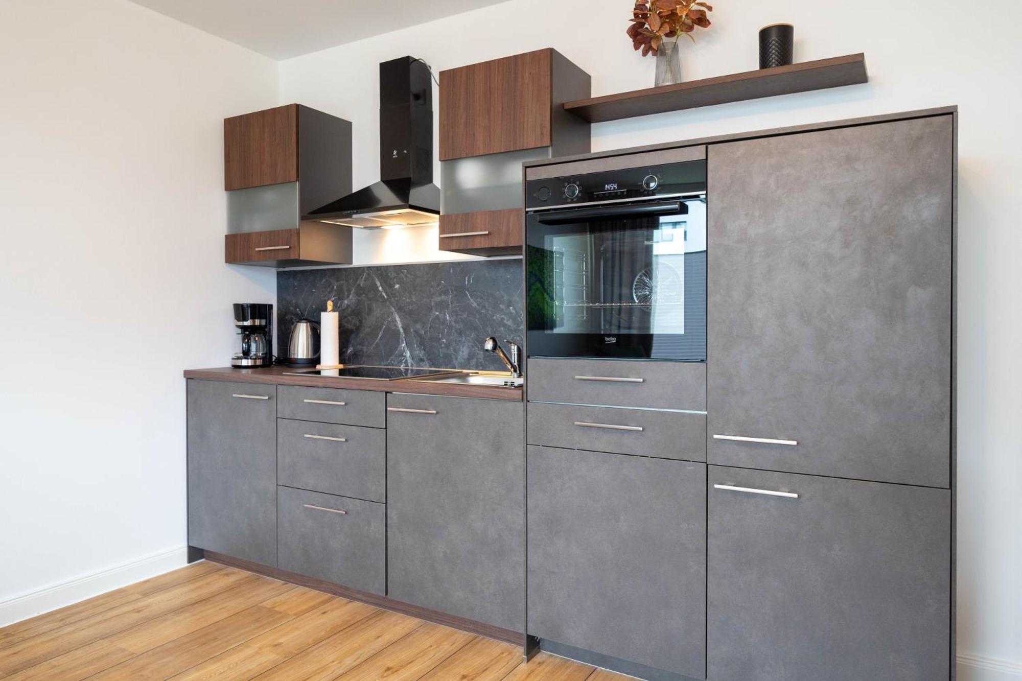 Moebliertes Wohnen - Novalie Apartment รอสต็อค ภายนอก รูปภาพ